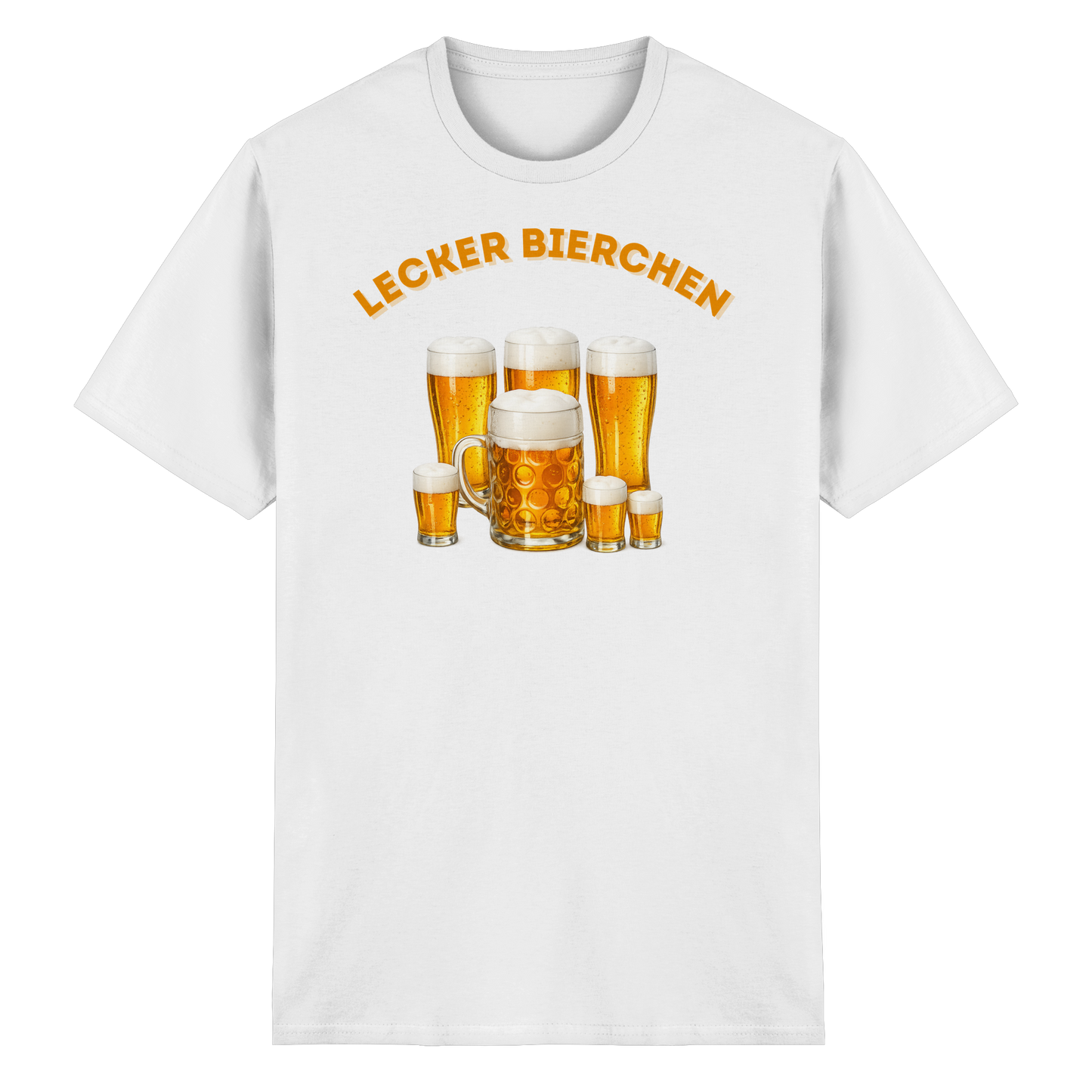 "Lecker Bierchen" - Heavy Cotton T-Shirt