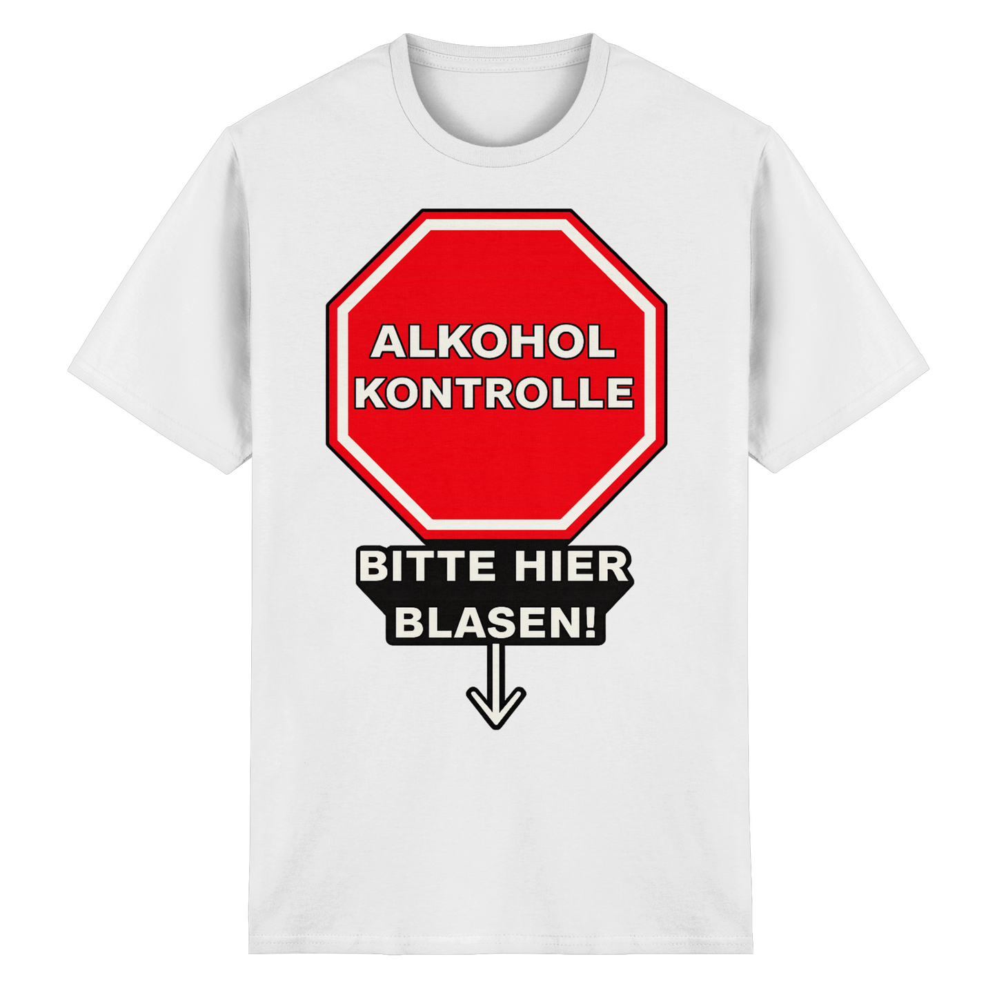 "Alkohol Kontrolle" - Heavy Cotton T-Shirt