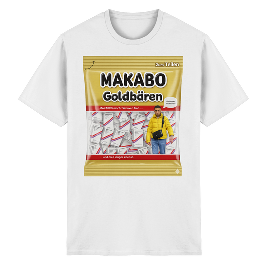 "Makabo Goldbären" - Heavy Cotton T-Shirt