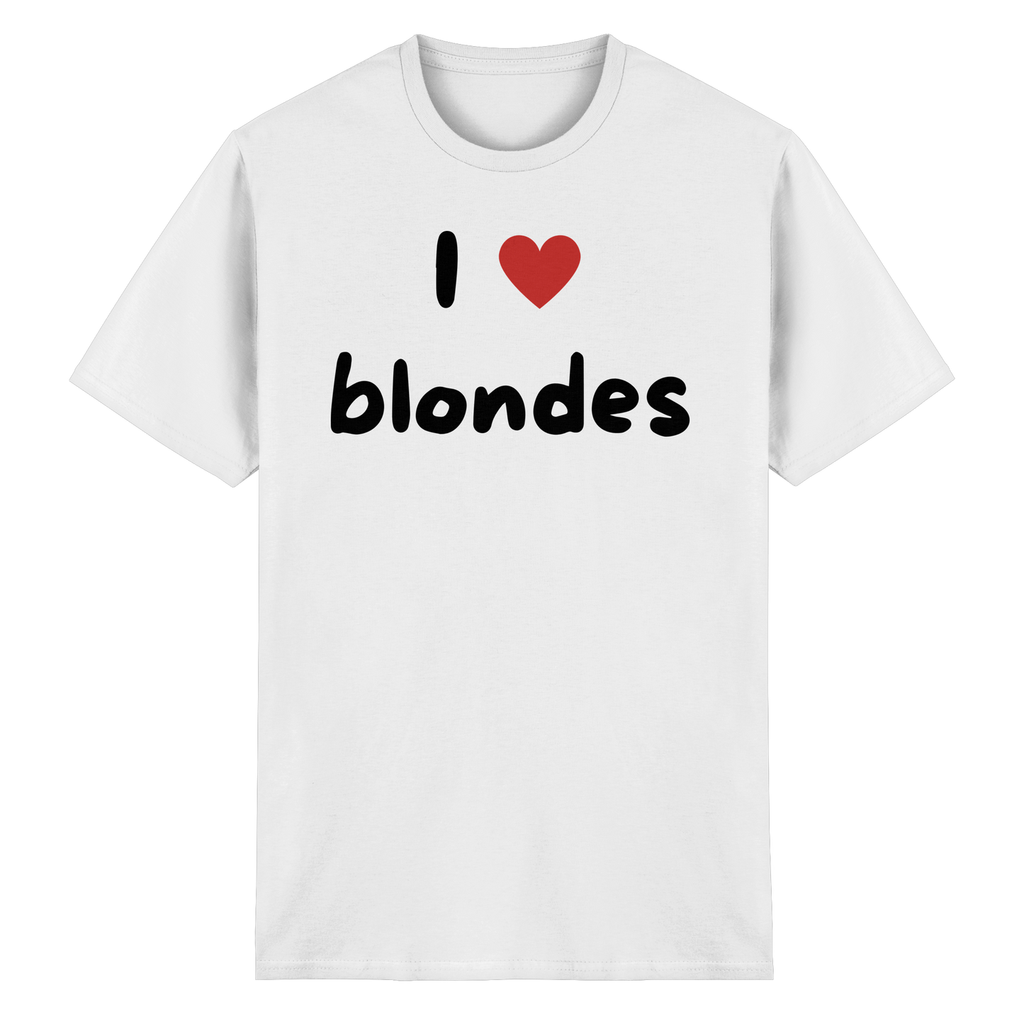"I love blondes" - Heavy Cotton T-Shirt