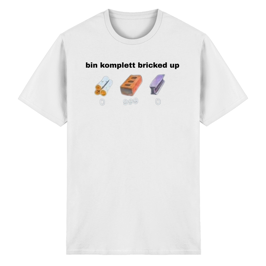 "bin komplett bricked up" - Heavy Cotton T-Shirt