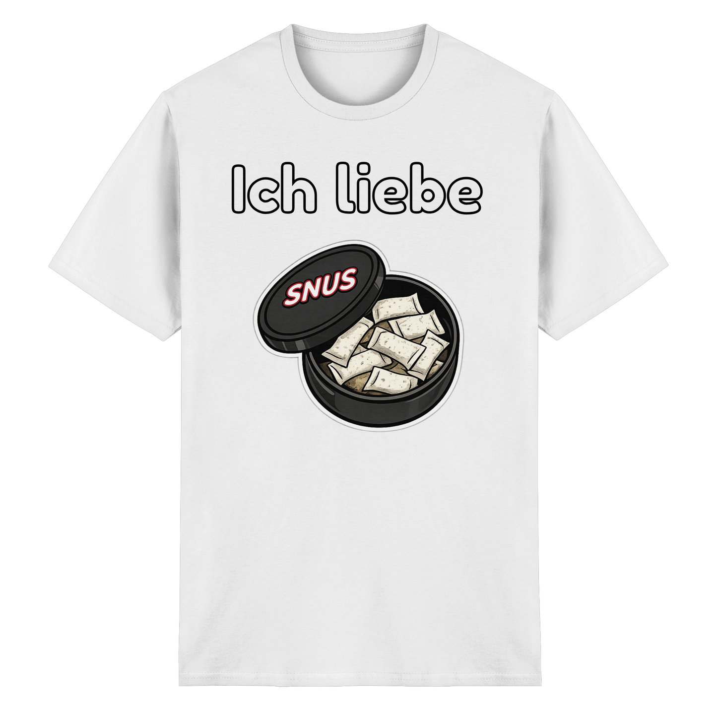"Ich liebe SNUS" - Heavy Cotton T-Shirt
