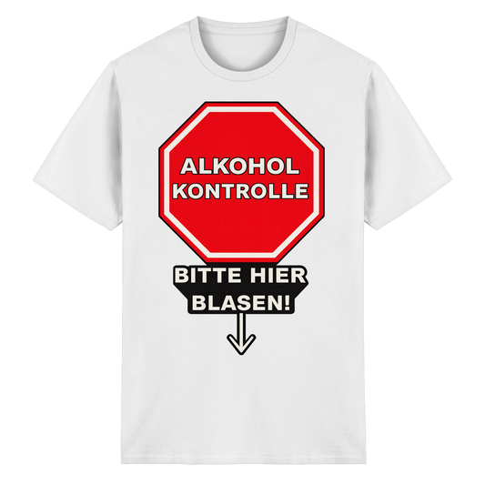 "Alkohol Kontrolle" - Heavy Cotton T-Shirt
